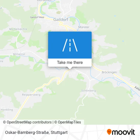 Карта Oskar-Bamberg-Straße