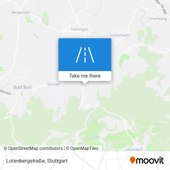 Lotenbergstraße map