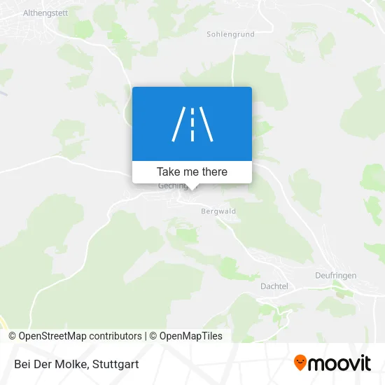 Карта Bei Der Molke