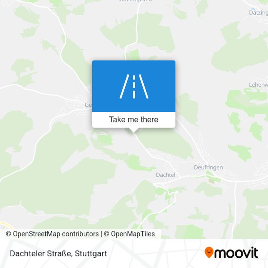 Dachteler Straße map