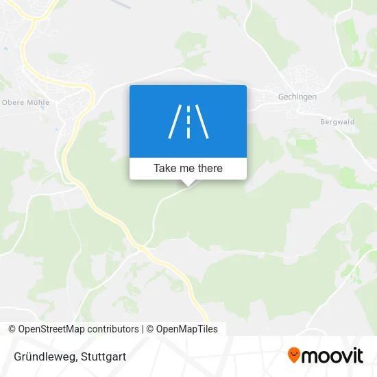 Gründleweg map