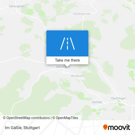 Карта Im Gäßle