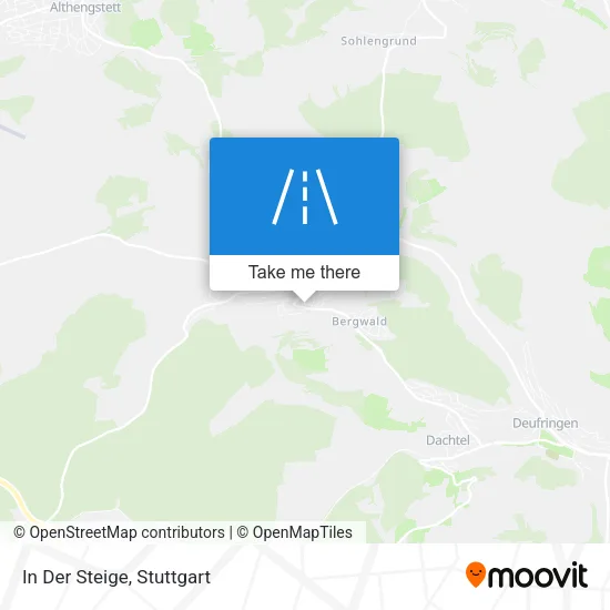 Карта In Der Steige