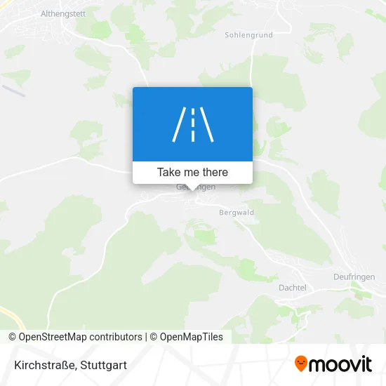 Карта Kirchstraße