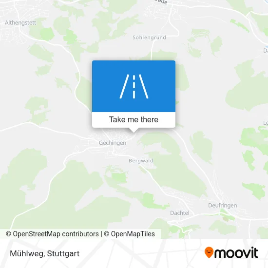Карта Mühlweg