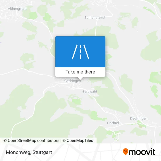 Карта Mönchweg