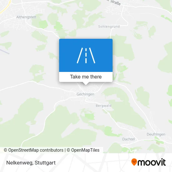 Карта Nelkenweg