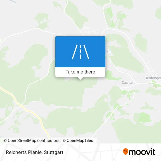 Карта Reicherts Planie
