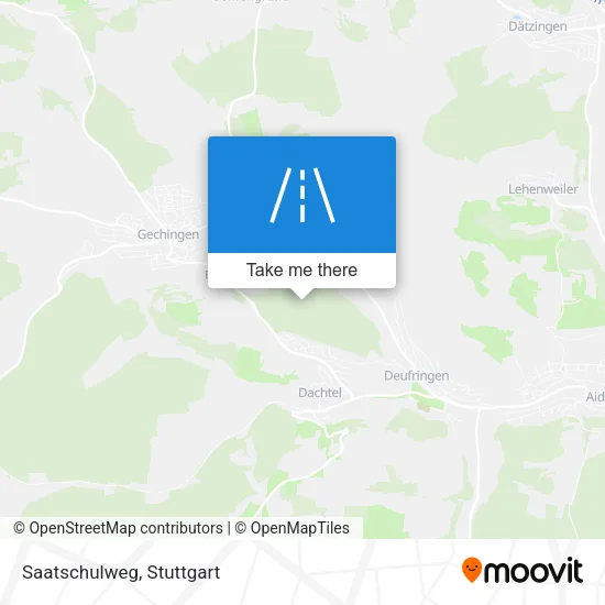 Карта Saatschulweg