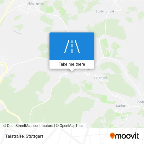 Карта Talstraße