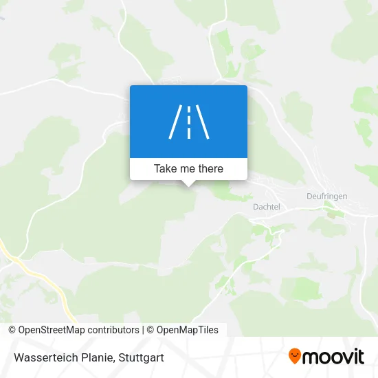 Карта Wasserteich Planie