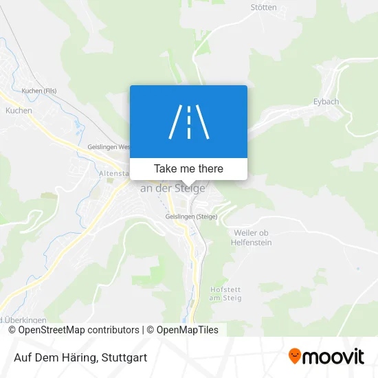 Карта Auf Dem Häring