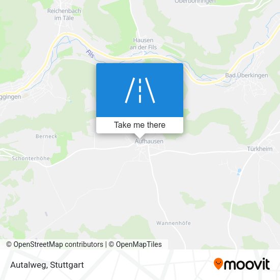Карта Autalweg