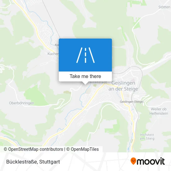 Карта Bücklestraße