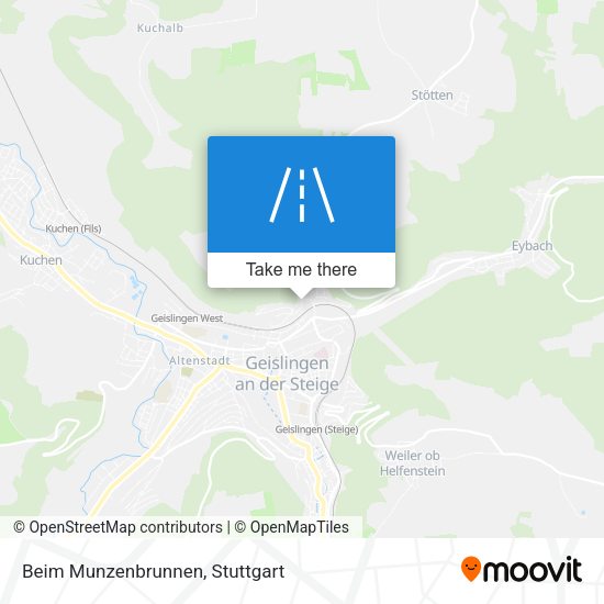 Beim Munzenbrunnen map