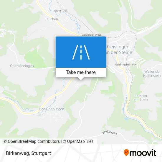 Карта Birkenweg