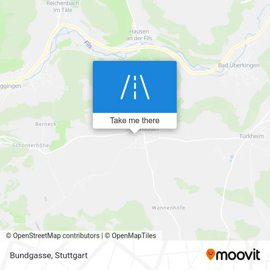 Карта Bundgasse