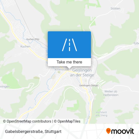 Gabelsbergerstraße map