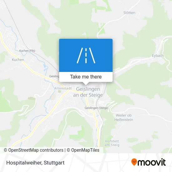 Карта Hospitalweiher