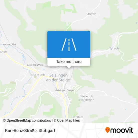 Карта Karl-Benz-Straße