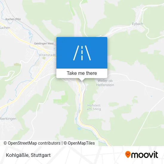 Карта Kohlgäßle