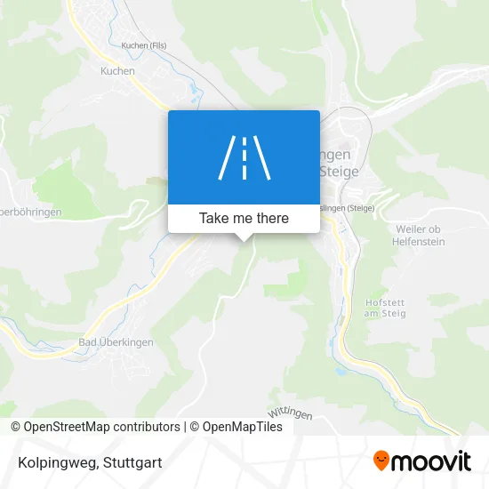Карта Kolpingweg