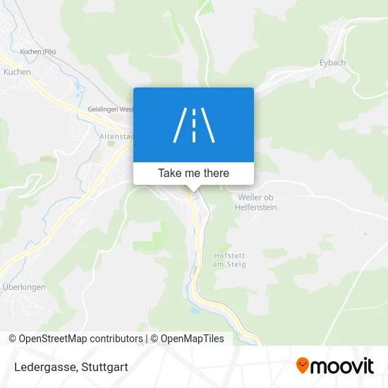 Карта Ledergasse