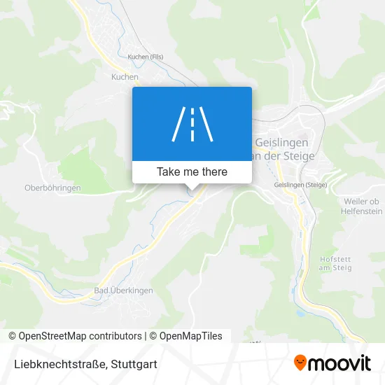 Карта Liebknechtstraße