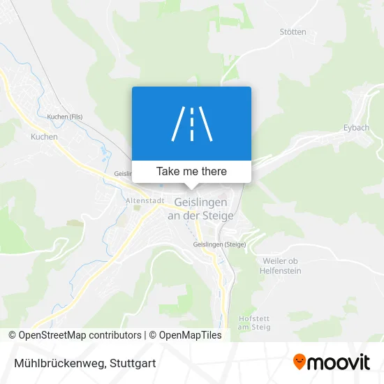 Карта Mühlbrückenweg