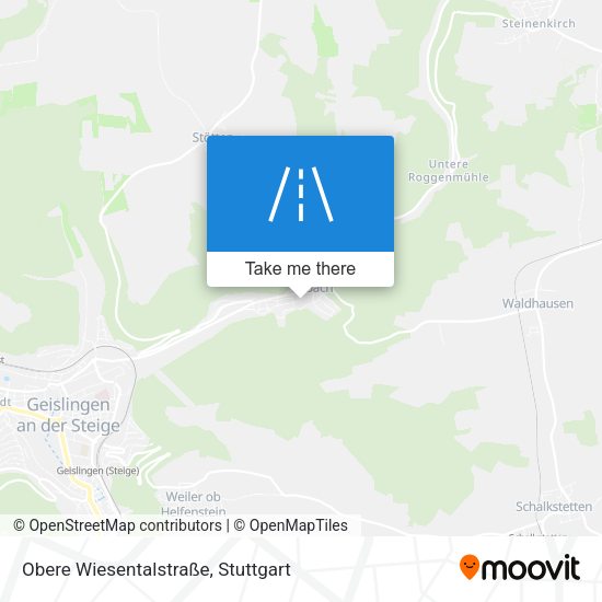 Obere Wiesentalstraße map