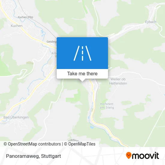 Карта Panoramaweg