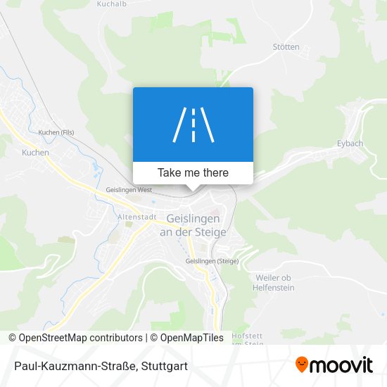 Paul-Kauzmann-Straße map