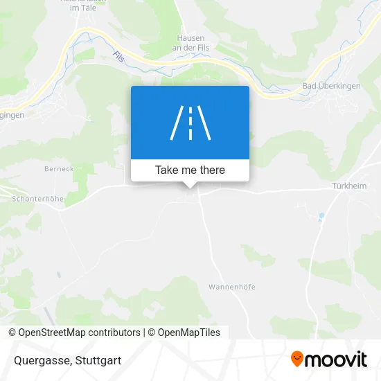 Quergasse map