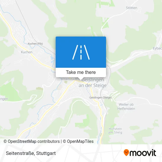 Карта Seitenstraße