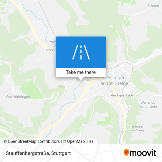 Карта Stauffenbergstraße