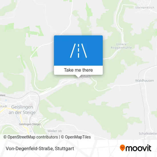 Карта Von-Degenfeld-Straße