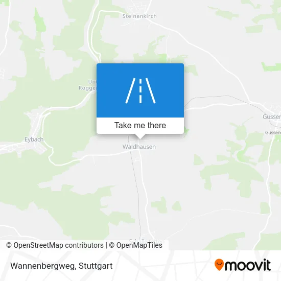 Карта Wannenbergweg