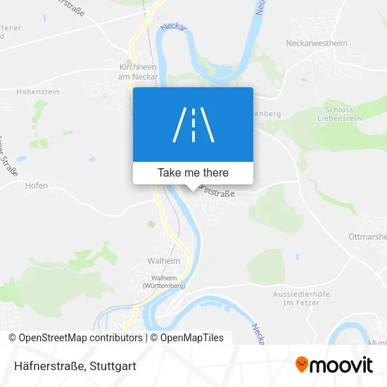 Карта Häfnerstraße