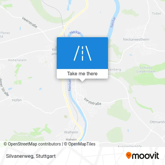 Карта Silvanerweg