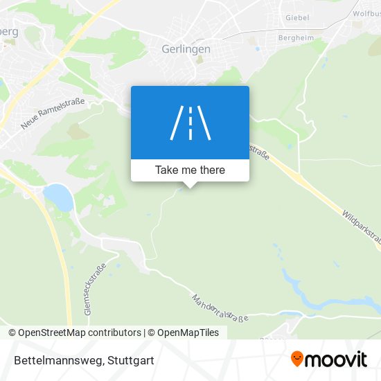 Карта Bettelmannsweg