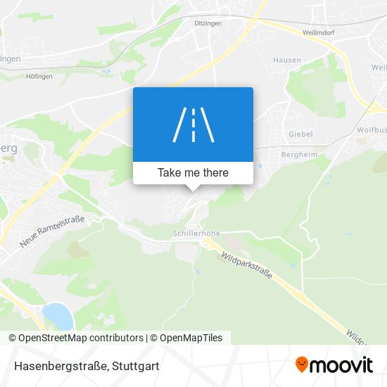 Hasenbergstraße map