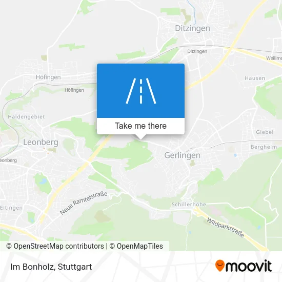 Карта Im Bonholz