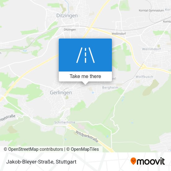 Jakob-Bleyer-Straße map