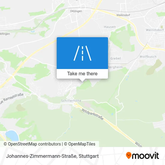 Карта Johannes-Zimmermann-Straße