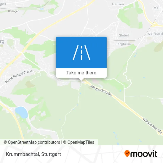 Карта Krummbachtal