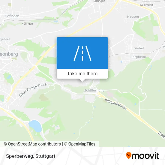 Карта Sperberweg