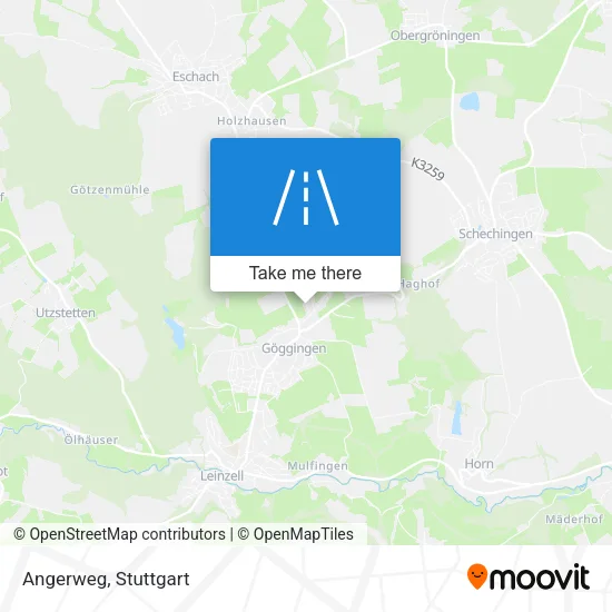 Карта Angerweg