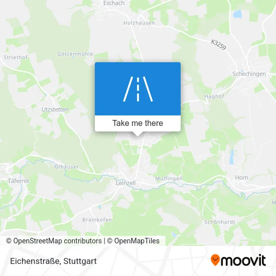 Карта Eichenstraße