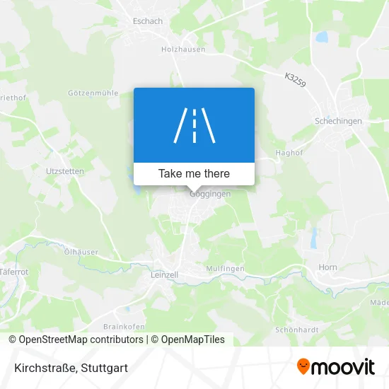 Карта Kirchstraße