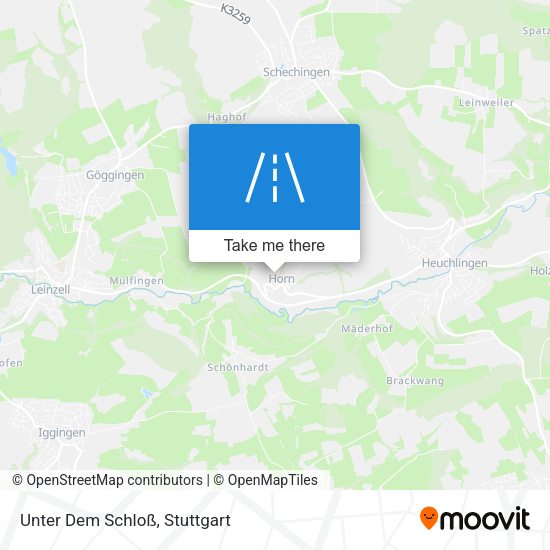 Карта Unter Dem Schloß
